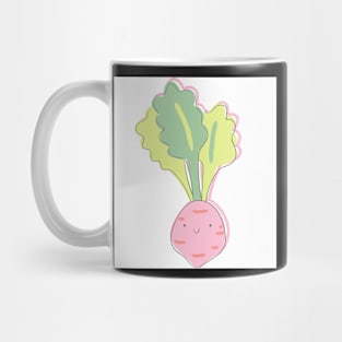 Cute Kawaii Radish Mug